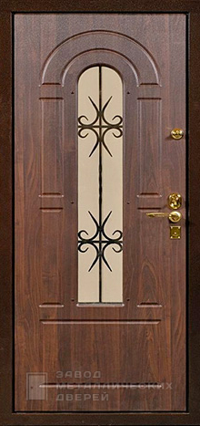 Фото «Дверь с ковкой №14» в Люберцам